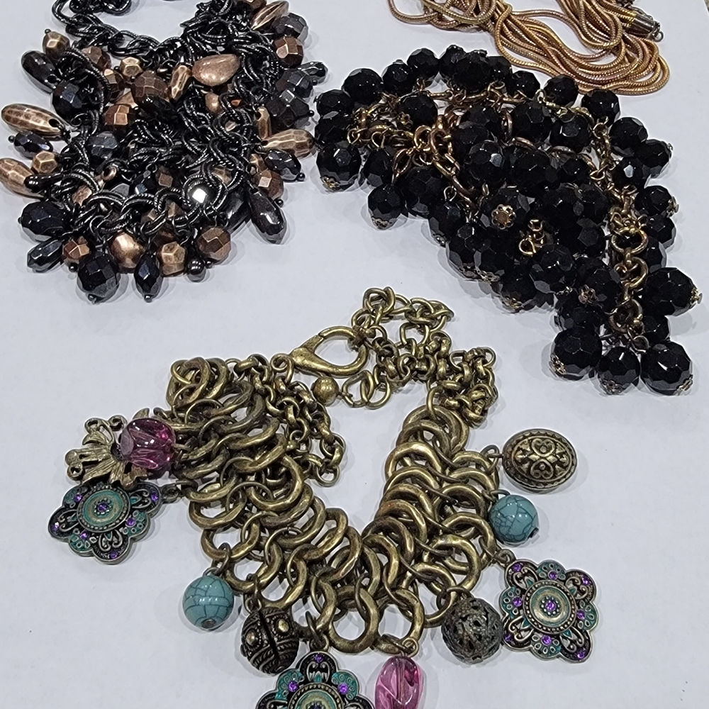 Multiple Necklaces